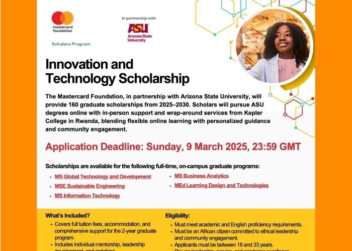Innovation and Technology Scholarship