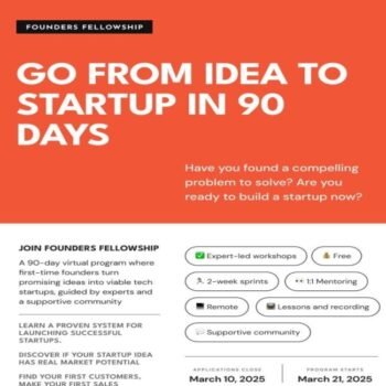 Mindcapital Founders Fellowship