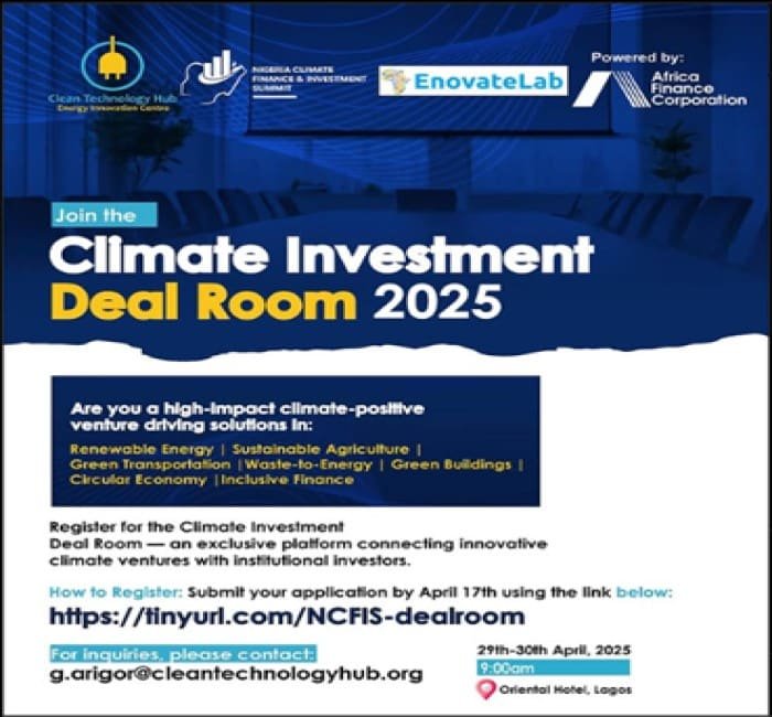 Climate Investment Deal Room