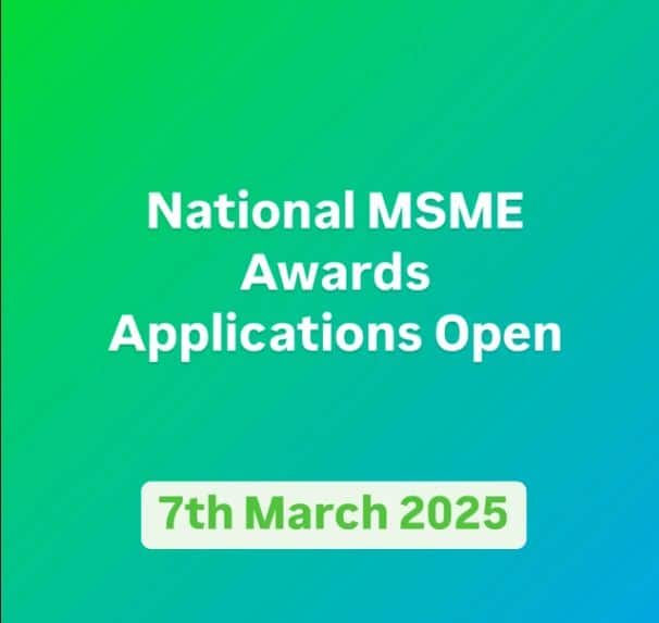 National MSME Awards
