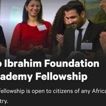 Mo Ibrahim Foundation Academy Fellowship