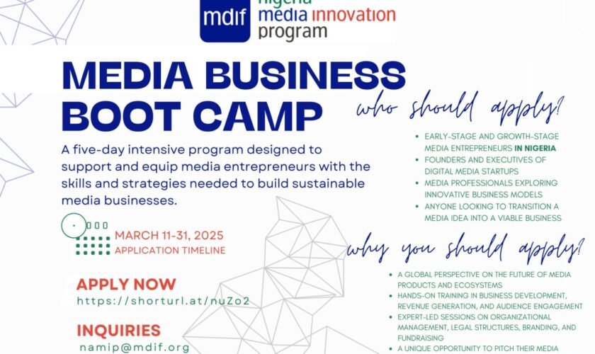 NAMIP Media Business Bootcamp