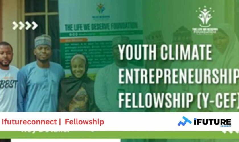 Youth Climate Entrepreneurship Fellowship (Y-CEF)