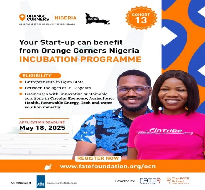 Orange Corners Nigeria Incubation Program