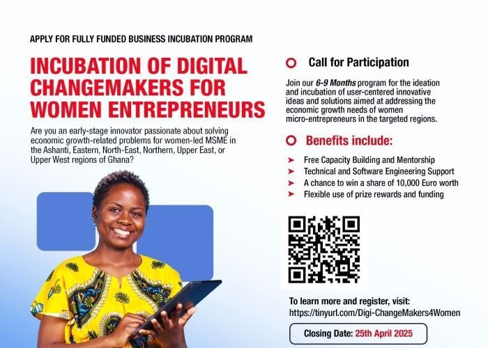 Digital ChangeMakers for Women Entrepreneurs Incubation