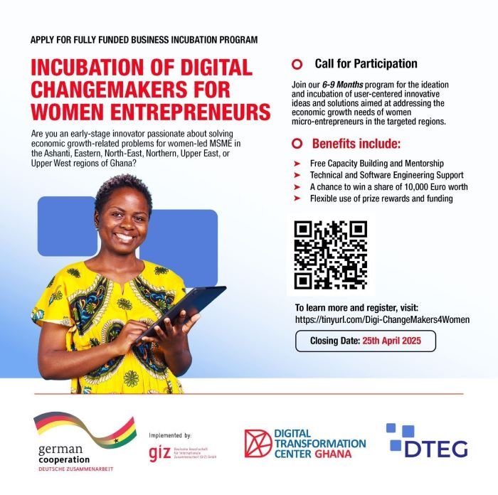 Digital ChangeMakers for Women Entrepreneurs Incubation