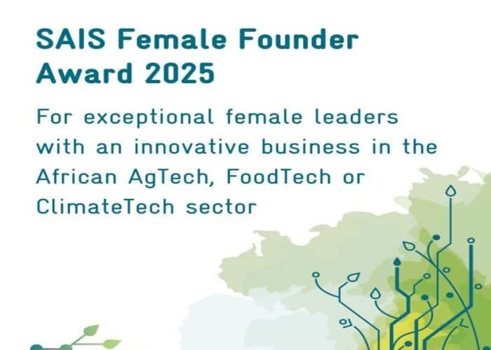 SAIS Female Founder Award