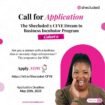 Shecluded x CFYE Dream to Business Incubator
