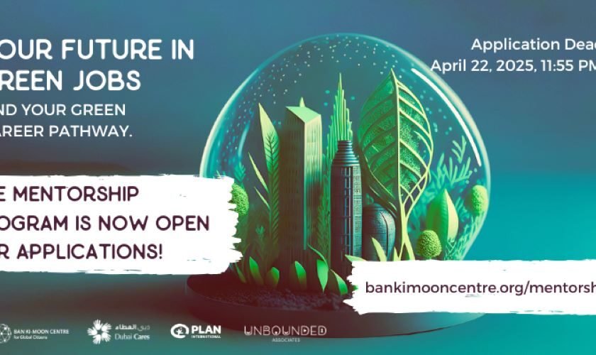 Your Future in Green Jobs Mentorship