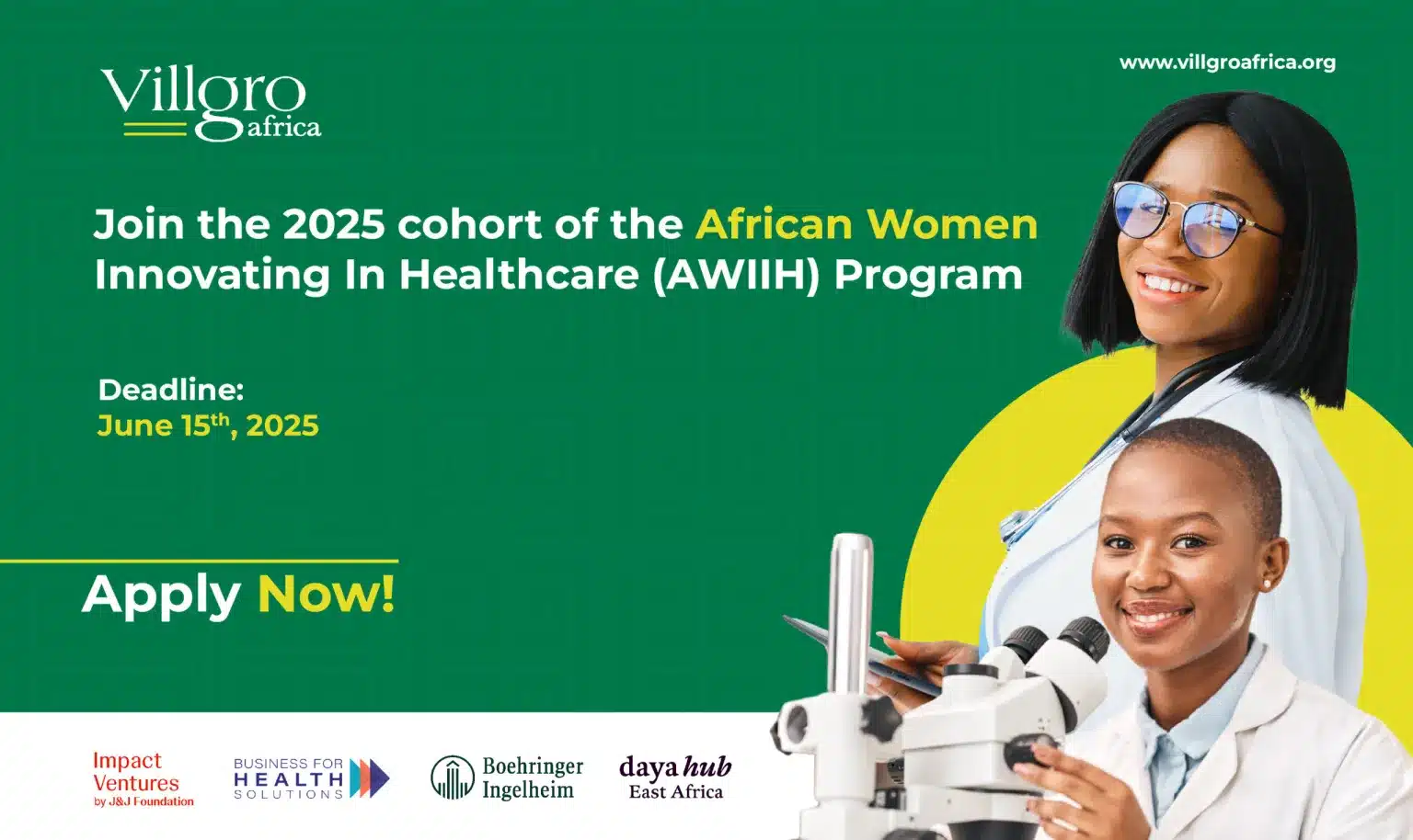 African Women Innovating in Healthcare Program