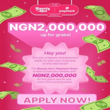 The Beauty Hut x Paystack Grant