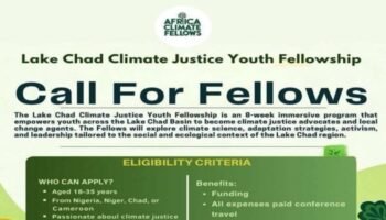 Lake Chad Climate Justice Youth Fellowship