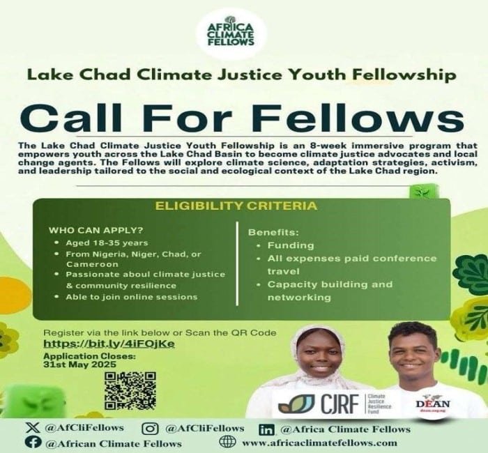 Lake Chad Climate Justice Youth Fellowship