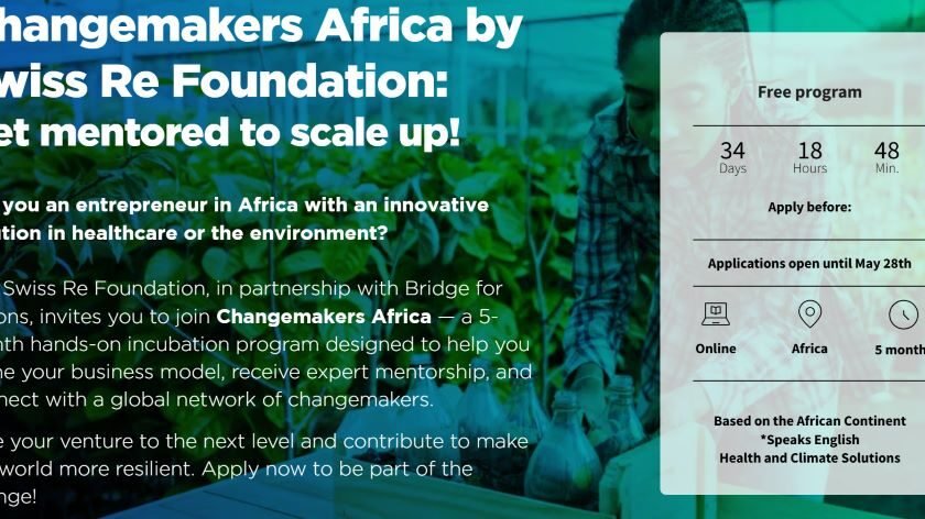 Swiss Re Foundation Changemakers Africa