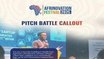 Afrinovation Festival Pitch Battle