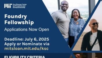 MIT Foundry Fellowship