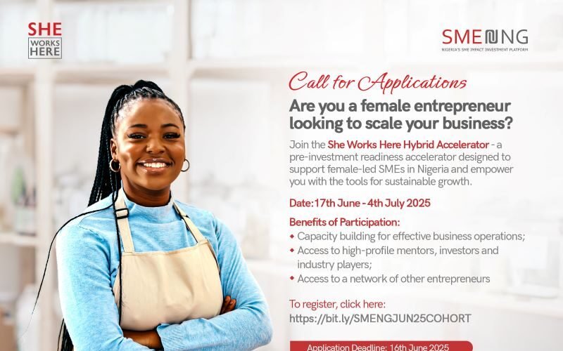 She Works Here Hybrid Accelerator