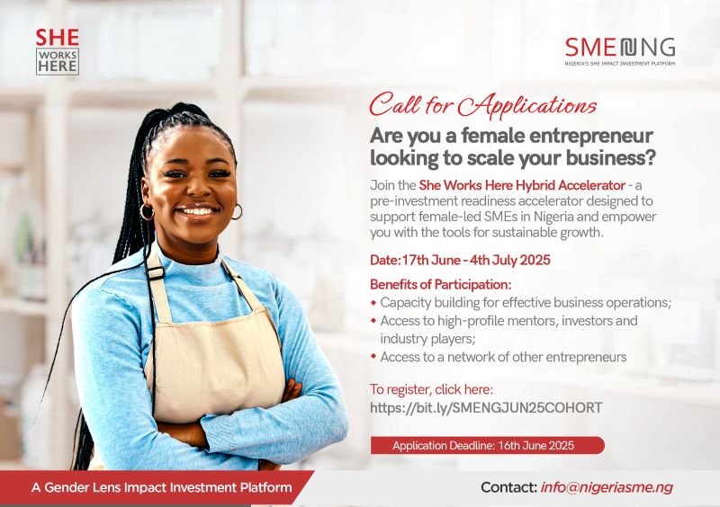 She Works Here Hybrid Accelerator