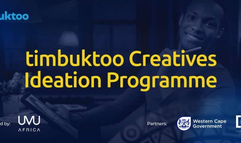 Timbuktoo Creatives Ideation Programme
