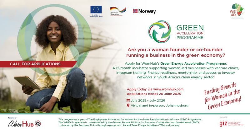 WomHub’s Green Acceleration Programme