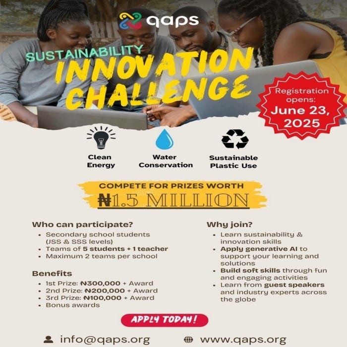 QAPS Sustainability Innovation Challenge