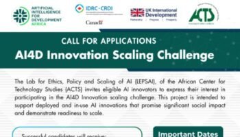 AI4D Innovation Scaling Challenge