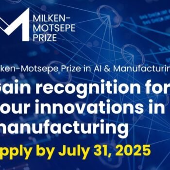 Milken-Motsepe Prize in AI and Manufacturing