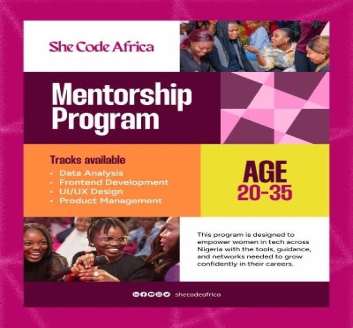She Code Africa Mentorship Program