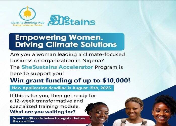 SheSustains Accelerator