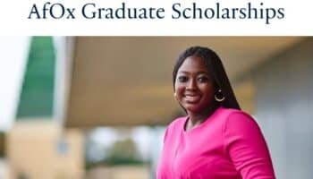AfOx Graduate Scholarships