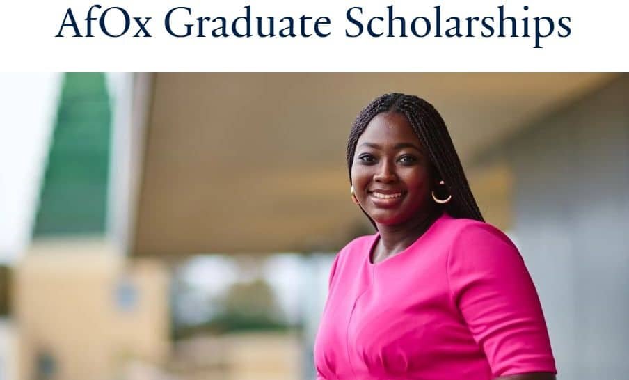 AfOx Graduate Scholarships