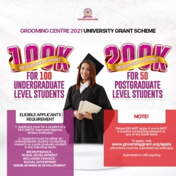 Grooming Centre University Grants