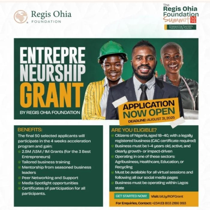 REGIS OHIA FOUNDATION