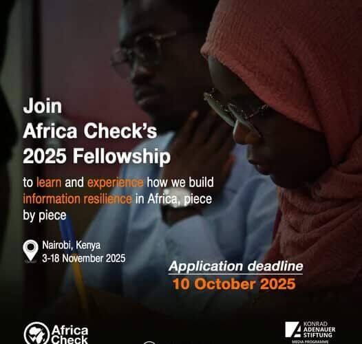 Africa Check Fellowship Programme 2025