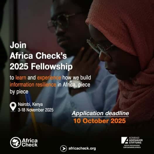 Africa Check Fellowship Programme 2025
