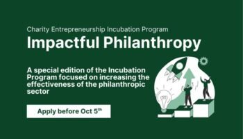 Charity Entrepreneurship Incubation Program