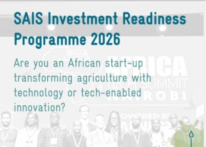 GIZ-SAIS Investment Readiness Programme