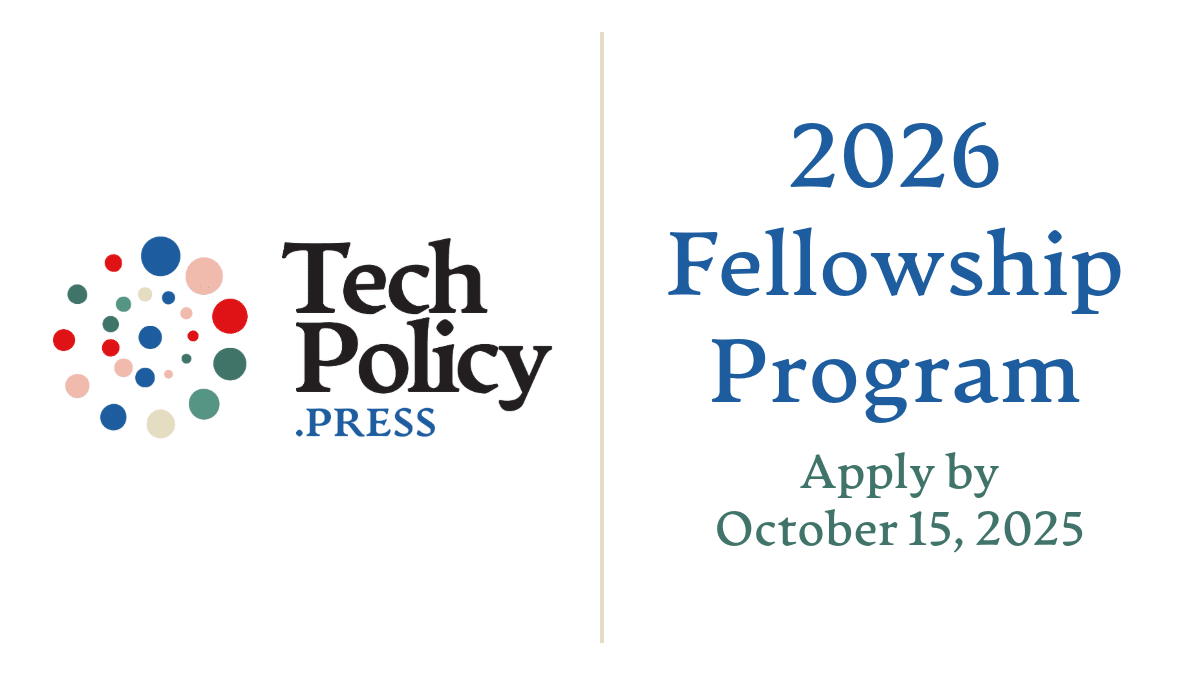 Tech Policy Press Remote Fellowship