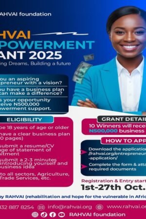 RAHVAI Entrepreneurship Empowerment Grant