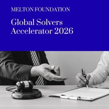 Melton Foundation Global Solvers Accelerator