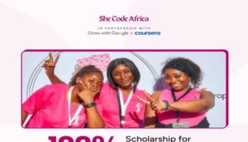 She Code Africa x Grow with Google Scholarship