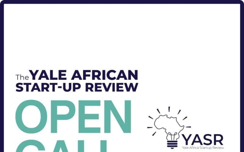 Yale Africa Startup Review Nominations