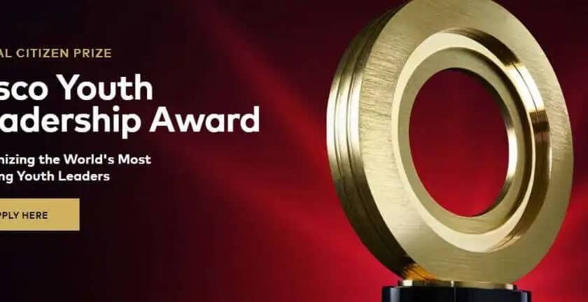 Global Citizen Prize: Cisco Youth Leadership Award