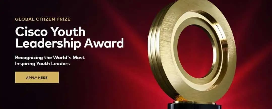 Global Citizen Prize: Cisco Youth Leadership Award