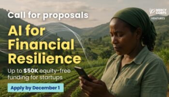 Mercy Corps Ventures AI for Financial Resilience Initiative