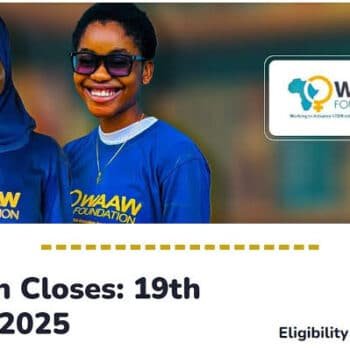 WAAW Foundation Scholarship