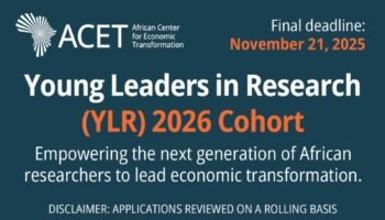 Young Leaders in Research (YLR) Grant