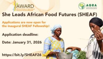 She Leads African Food Futures (SHEAF) Fellowship