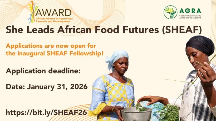 She Leads African Food Futures (SHEAF) Fellowship
