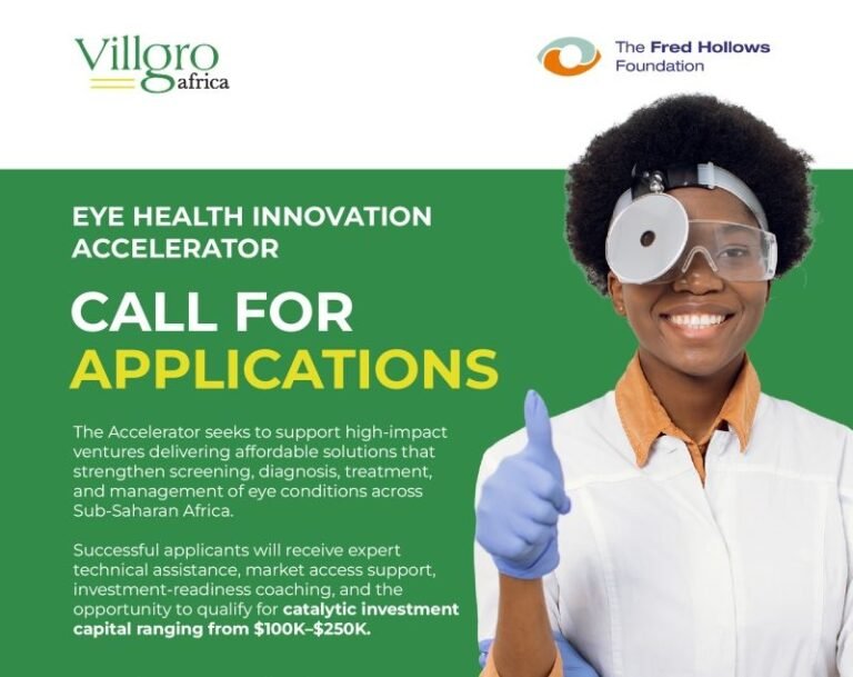 Villgro Africa Eye Health Innovation Accelerator